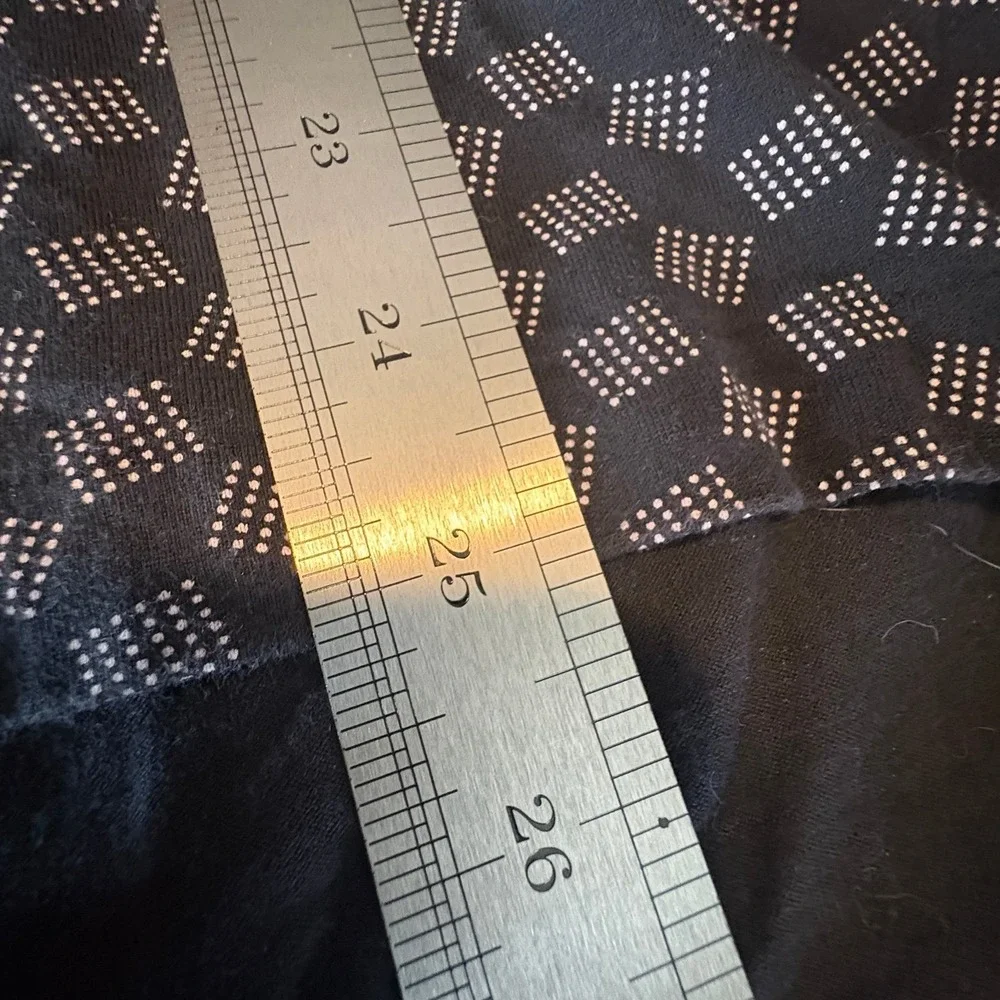 Polo‎ Golf Ralph Lauren Pattern Polo Shirt Black Geometric Print Medium